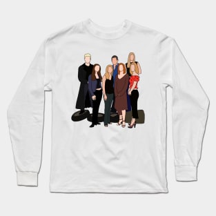 Buffy cast Long Sleeve T-Shirt